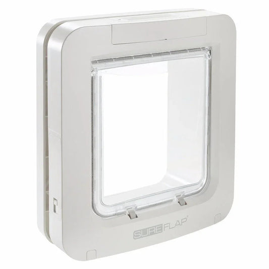 SureFlap Microchip Pet Door for Cats & Small Dogs – White